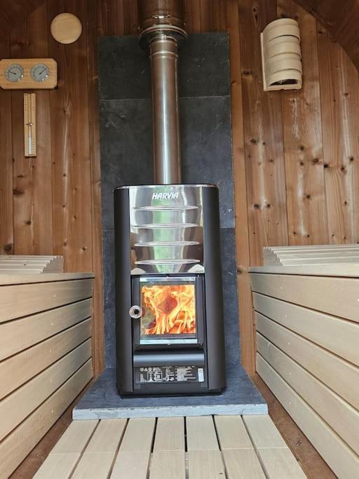 Hotel Camper Met Sauna En Zwembad In De Rand Van De Vlaamse Ardennen Haaltert Exterior foto